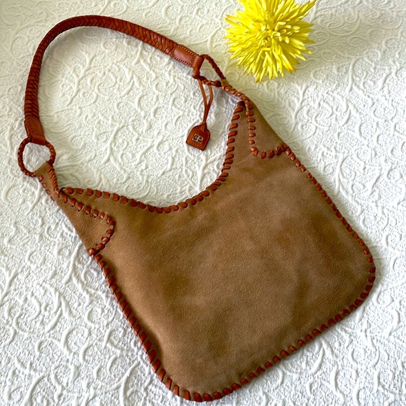 EL PORTAL SUEDE AND LEATHER BAG EXCELLENT CONDITION! - Picture 3 of 11